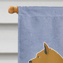 Load image into Gallery viewer, Finnish Spitz Welcome Flag Canvas House Size BB8343CHF
