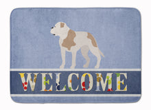 Load image into Gallery viewer, American Bulldog Welcome Machine Washable Memory Foam Mat BB8348RUG