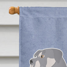 Load image into Gallery viewer, Schnauzer Welcome Flag Canvas House Size BB8350CHF