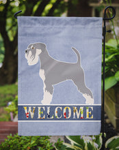 Load image into Gallery viewer, Schnauzer Welcome Garden Flag - Outdoor Decorative Yard Flag BB8350GF