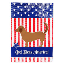 Load image into Gallery viewer, Alpine Dachsbrake American Flag Canvas House Size BB8351CHF