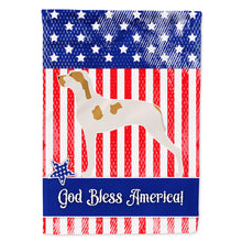 Load image into Gallery viewer, Ariege Pointer American Flag Canvas House Size BB8353CHF