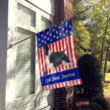 Load image into Gallery viewer, English Springer Spaniel American Flag Canvas House Size BB8354CHF