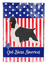 Load image into Gallery viewer, English Springer Spaniel American Flag Canvas House Size BB8354CHF