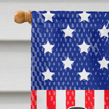 Load image into Gallery viewer, Gordon Setter American Flag Canvas House Size BB8355CHF