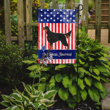 Load image into Gallery viewer, Gordon Setter American Garden Flag - Outdoor Decorative Yard Flag BB8355GF