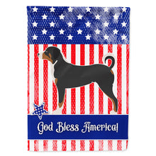 Load image into Gallery viewer, Appenzeller Sennenhund American Flag Canvas House Size BB8369CHF