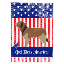 Load image into Gallery viewer, Catalan Sheepdog American Flag Canvas House Size BB8376CHF