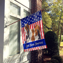 Load image into Gallery viewer, Biewer Terrier American Flag Canvas House Size BB8389CHF