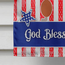 Load image into Gallery viewer, Royal Poodle American Flag Canvas House Size BB8392CHF