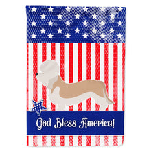 Load image into Gallery viewer, Dandie Dinmont Terrier American Flag Canvas House Size BB8393CHF