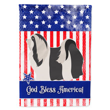 Load image into Gallery viewer, Havanese American Flag Canvas House Size BB8395CHF