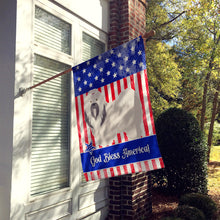 Load image into Gallery viewer, Lhasa Apso American Flag Canvas House Size BB8400CHF