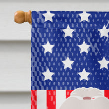 Load image into Gallery viewer, Lhasa Apso American Flag Canvas House Size BB8400CHF