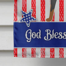 Load image into Gallery viewer, Miniature Pinscher American Flag Canvas House Size BB8404CHF