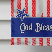 Load image into Gallery viewer, Pit Bull Terrier American Flag Canvas House Size BB8406CHF