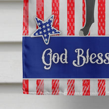 Load image into Gallery viewer, Broholmer Danish Mastiff American Flag Canvas House Size BB8409CHF
