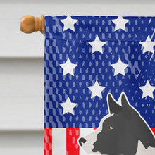 Load image into Gallery viewer, Canaan Dog American Flag Canvas House Size BB8410CHF
