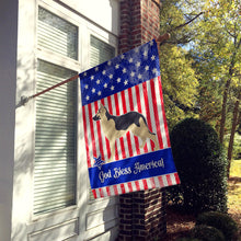 Load image into Gallery viewer, German Shepherd American Flag Canvas House Size BB8411CHF