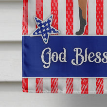 Load image into Gallery viewer, Malinois Belgian Shepherd  American Flag Canvas House Size BB8413CHF