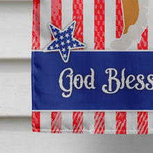 Load image into Gallery viewer, Icelandic Sheepdog American Flag Canvas House Size BB8421CHF