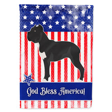Load image into Gallery viewer, Cane Corso American Flag Canvas House Size BB8426CHF