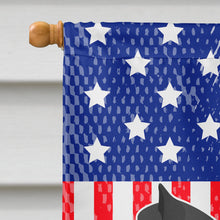 Load image into Gallery viewer, Swedish Lapphund American Flag Canvas House Size BB8428CHF
