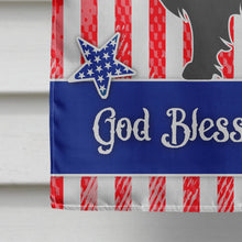 Load image into Gallery viewer, Swedish Lapphund American Flag Canvas House Size BB8428CHF