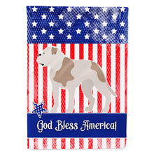 Load image into Gallery viewer, American Bulldog American Flag Canvas House Size BB8429CHF