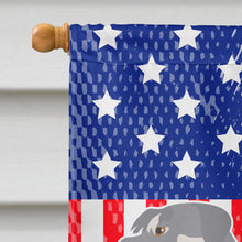 Load image into Gallery viewer, Schnauzer American Flag Canvas House Size BB8431CHF