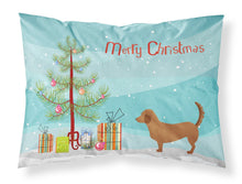 Load image into Gallery viewer, Alpine Dachsbrake Christmas Fabric Standard Pillowcase – Artistic Decorative Front, White Back BB8432PILLOWCASE