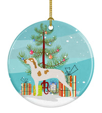 Load image into Gallery viewer, Ariege Pointer Christmas Ornament - Round Ceramic Ornament – Artist-Designed Keepsake Decoration BB8434CO1