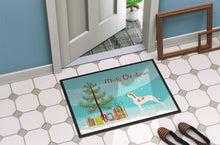 Load image into Gallery viewer, Ariege Pointer Christmas Doormat - 24x36 Decorative Floor Mat – Indoor/Outdoor Rug with Artistic Flair BB8434JMAT