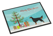 Load image into Gallery viewer, Gordon Setter Christmas Doormat - 24x36 Decorative Floor Mat – Indoor/Outdoor Rug with Artistic Flair BB8436JMAT