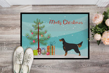 Load image into Gallery viewer, Gordon Setter Christmas Doormat - 18x27 Decorative Floor Mat – Indoor/Outdoor Rug with Artistic Flair BB8436MAT