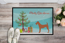 Load image into Gallery viewer, Irish Terrier Christmas Doormat - 18x27 Decorative Floor Mat – Indoor/Outdoor Rug with Artistic Flair BB8438MAT