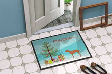 Load image into Gallery viewer, Rhodesian Ridgeback Christmas Doormat - 24x36 Decorative Floor Mat – Indoor/Outdoor Rug with Artistic Flair BB8439JMAT