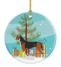 Load image into Gallery viewer, Hamiltonstövare Christmas Ornament - Round Ceramic Ornament – Artist-Designed Keepsake Decoration BB8443CO1