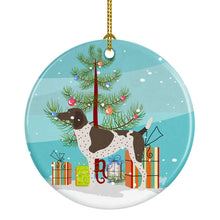 Load image into Gallery viewer, German Shorthaired Pointer Christmas Ornament - Round Ceramic Ornament – Artist-Designed Keepsake Decoration BB8445CO1