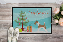 Load image into Gallery viewer, Wire Fox Terrier Christmas Doormat - 24x36 Decorative Floor Mat – Indoor/Outdoor Rug with Artistic Flair BB8446JMAT