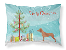 Load image into Gallery viewer, Bavarian Mountian Hound Christmas Fabric Standard Pillowcase – Artistic Decorative Front, White Back BB8447PILLOWCASE