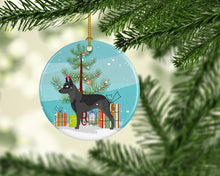 Load image into Gallery viewer, Australian Cattle Dog Christmas Ornament - Round Ceramic Ornament – Artist-Designed Keepsake Decoration BB8451CO1