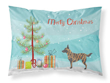 Load image into Gallery viewer, Dutch Shepherd Christmas Fabric Standard Pillowcase – Artistic Decorative Front, White Back BB8462PILLOWCASE