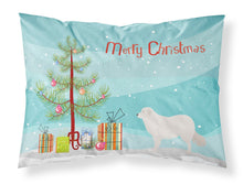 Load image into Gallery viewer, Kuvasz Christmas Fabric Standard Pillowcase – Artistic Decorative Front, White Back BB8467PILLOWCASE