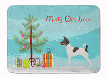 Load image into Gallery viewer, American Toy Fox Terrier Christmas Machine Washable Memory Foam Mat BB8468RUG