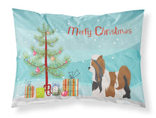 Load image into Gallery viewer, Biewer Terrier Christmas Fabric Standard Pillowcase – Artistic Decorative Front, White Back BB8470PILLOWCASE