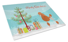 Load image into Gallery viewer, Royal Poodle Christmas Glass Cutting Boards – Durable, Decorative Kitchen Art Large BB8473LCB