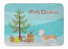 Load image into Gallery viewer, Dandie Dinmont Terrier Christmas Machine Washable Memory Foam Mat BB8474RUG
