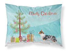 Load image into Gallery viewer, Welsh Corgi Cardigan Christmas Fabric Standard Pillowcase – Artistic Decorative Front, White Back BB8475PILLOWCASE
