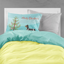 Load image into Gallery viewer, Brazilian Terrier Christmas Fabric Standard Pillowcase – Artistic Decorative Front, White Back BB8477PILLOWCASE